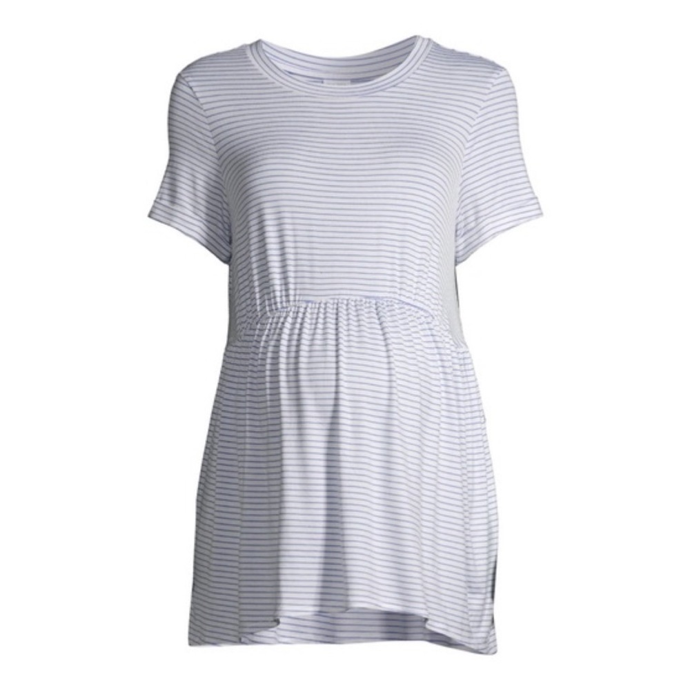 Maternity Babydoll Short Sleeve T-shirt - Picture 5 of 6